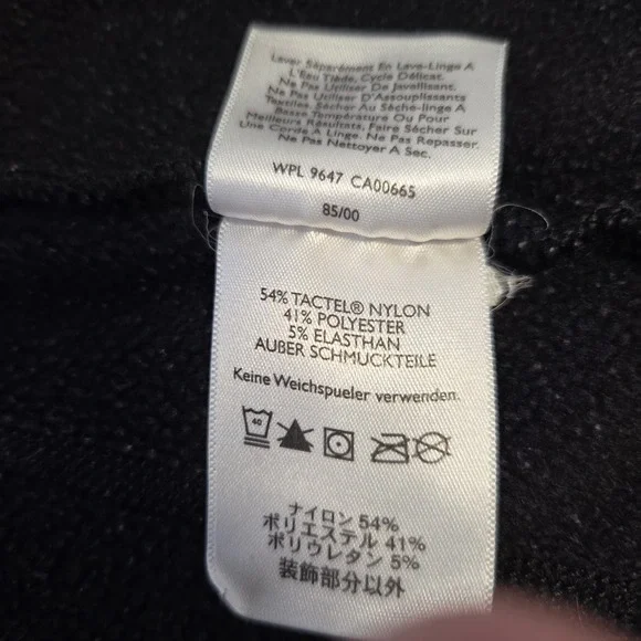 Eddie Bauer Womens Size Medium Black Full Zip Fleece Lined Hoodie Jacket - Picture 10 of 10